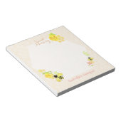 Honey Bee Beige Notizblock (angewinkelt)