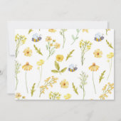 Honey Bee Birthday Foto Vielen Dank, dass Sie eine Dankeskarte (Rückseite)