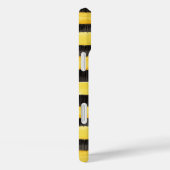 Honey Bee Black Gold Yellow Case-Mate iPhone Hülle (Rückseite / Rechts)