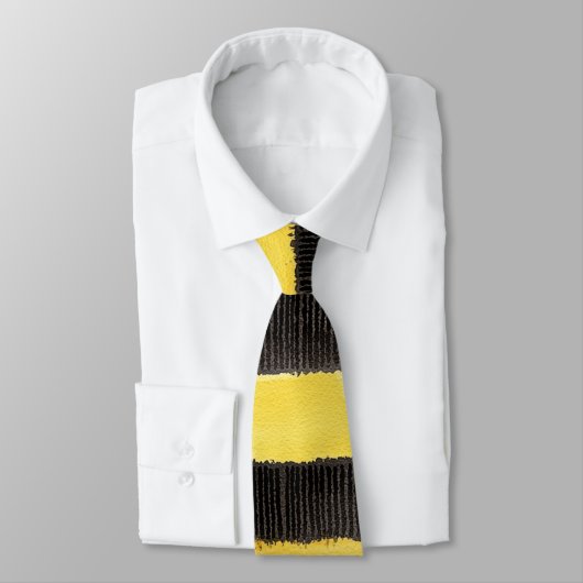 Honey Bee Black Gold Yellow Krawatte (Gebunden)