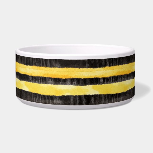 Honey Bee Black Gold Yellow Napf (Rechts)
