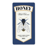 Honey Bee Blue und Gold (Vorne)