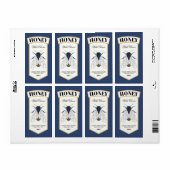 Honey Bee Blue und Gold (Vorne)