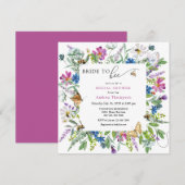 Honey Bee | BRAUTPARTY Einladung (Vorne/Hinten)