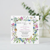 Honey Bee | BRAUTPARTY Einladung (Stehend Vorderseite)