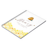 Honey Bee Brautparty Guest book Notizblock (Linke Seite)