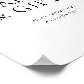 Honey Bee Bridal Shower Cards And Gift Table Sign Poster (Ecke)