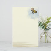 Honey Bee Briefpapier (Stehend Vorderseite)