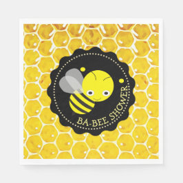 Honey Bee Bumblebee Themed Babee Dusche Napkins Serviette