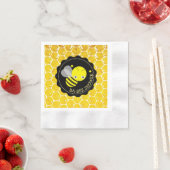 Honey Bee Bumblebee Themed Babee Dusche Napkins Serviette (Beispiel)