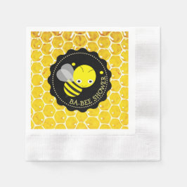 Honey Bee Bumblebee Themed Babee Dusche Napkins Serviette