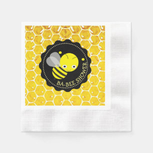 Honey Bee Bumblebee Themed Babee Dusche Napkins Serviette