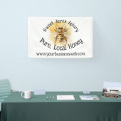 Honey Bee Business Apiary Honeybee Honeycomb Banner (Messe)