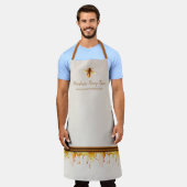 Honey Bee Business Branding Schürze (Getragen)