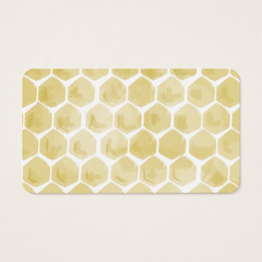 Honey Bee Business Card (Rückseite)