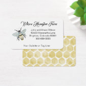 Honey Bee Business Card (Schreibtisch)