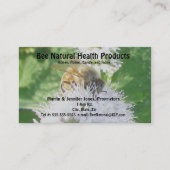 Honey Bee Business Card Visitenkarte (Vorderseite)