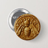 HONEY BEE BUTTON (Vorne & Hinten)