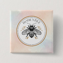 Honey Bee Button