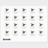Honey Bee Custom Design Sticker Etiketten oder Dec (Blatt)