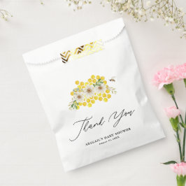 Honey Bee & Daisies Baby Dusche Vielen Dank Geschenktütchen
