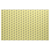 Honey Bee & Daisy Pattern Yellow Stoff (Yard (91,4 cm))