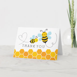 Honey Bee Danke-Card Dankeskarte
