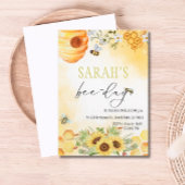 Honey Bee Day Themed Birthday Party Einladung