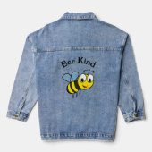 Honey Bee Design Denim Jacket Jeansjacke (Rückseite)