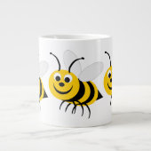 Honey Bee Design Jumbo-Tasse (Vorderseite)
