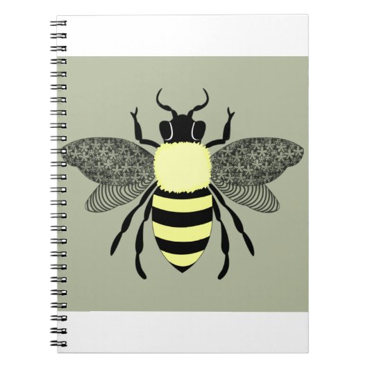 Honey Bee Design Notizblock (Vorderseite)
