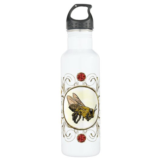 Honey Bee Edelstahlflasche (Vorderseite)