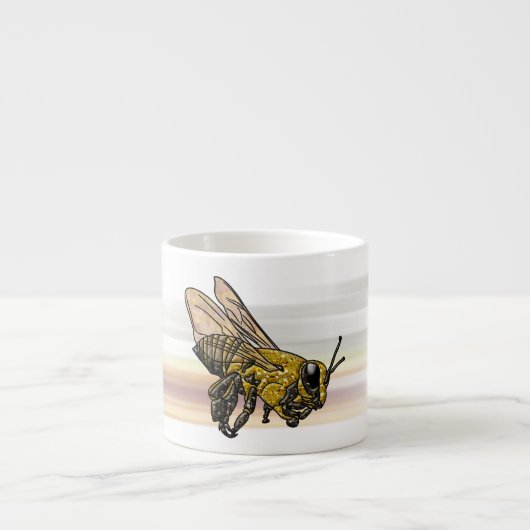 Honey Bee Espressotasse (Vorderseite)