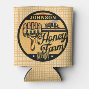 Honey Bee Farm Personalisiert NAME Sweet Beehive Dosenkühler