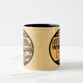 Honey Bee Farm Personalisiert NAME Sweet Beehive Zweifarbige Tasse (Mittel)
