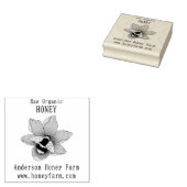 Honey Bee Farm Yellow Lavender Gummistempel (Stempel)