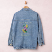 Honey Bee Farm Yellow Lavender Jeansjacke (Hangar)