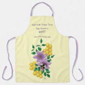 Honey Bee Farm Yellow Lavender Schürze (Vorderseite)