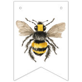 Honey Bee First Birthday Bunting Flags Wimpelkette (Erste Fahne)