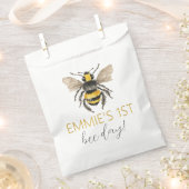 Honey Bee First Birthday Paper Leckerei Bags Geschenktütchen (Ausgeschnitten)