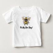 Honey Bee First Birthday Tshirt (Vorderseite)