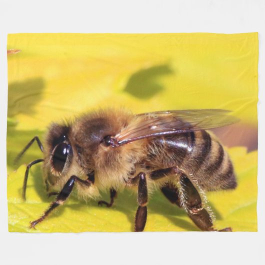 HONEY BEE FLEECEDECKE (Vorderseite (Horizontal))
