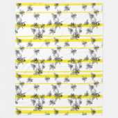 Honey Bee Fleecedecke (Vorderseite)