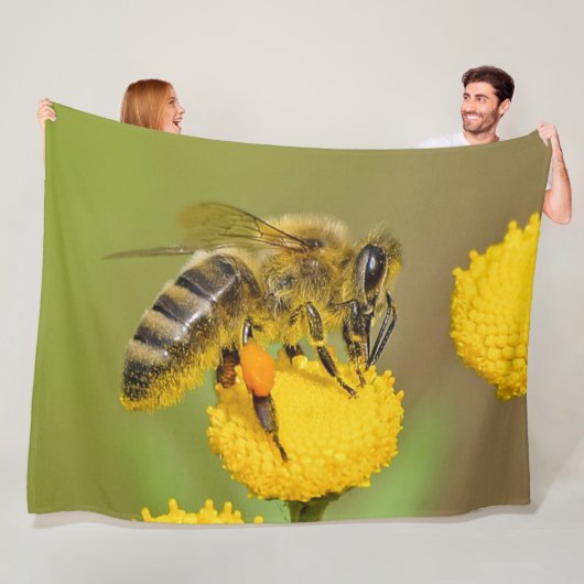 HONEY BEE FLEECEDECKE (Beispiel)