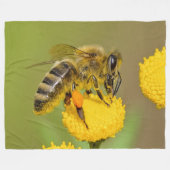 HONEY BEE FLEECEDECKE (Vorderseite (Horizontal))