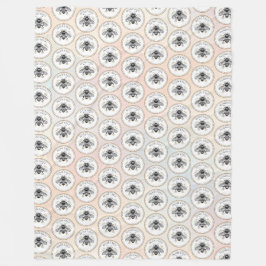 Honey Bee Fleecedecke