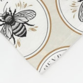 Honey Bee Fleecedecke (Ecke)