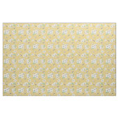 Honey Bee Floral Gold Stoff (Fat Quarter (45,7 x 55,9 cm))