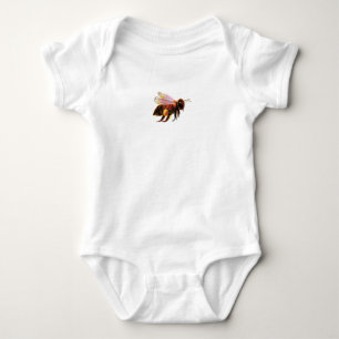 Honey Bee Flying Baby Strampler
