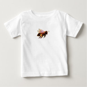 Honey Bee Flying Baby T-shirt
